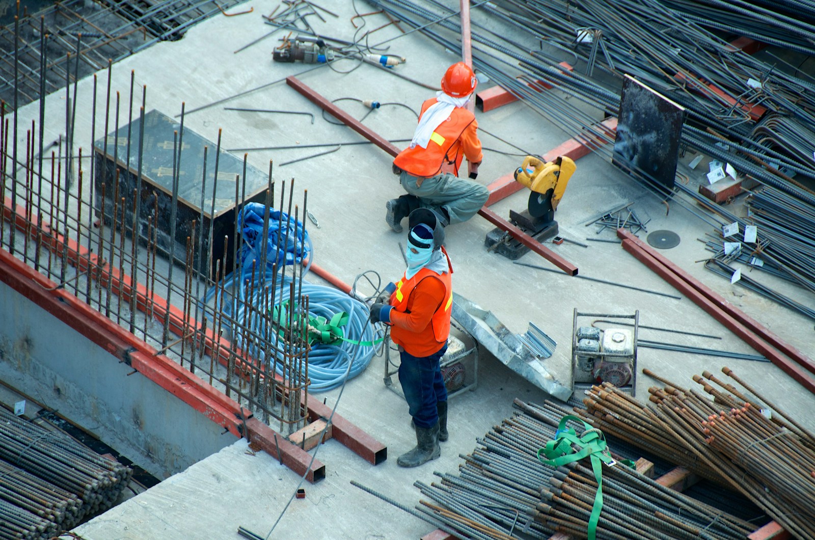Construction site — ERP implementation by Unitek Solusi